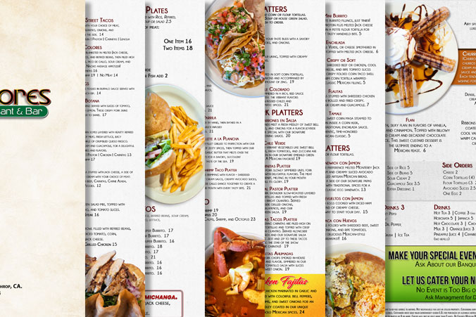 DE COLORES MENU